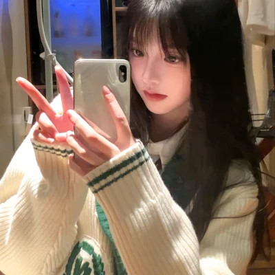 真人正脸照片女头