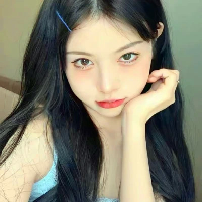真人正脸照片女头