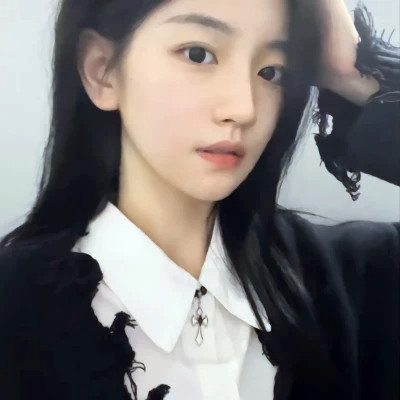 真人正脸照片女头