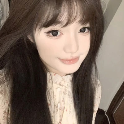 真人正脸女头像图片