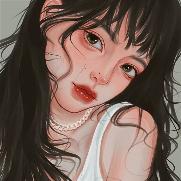 头像女2025年最火动漫手绘图片