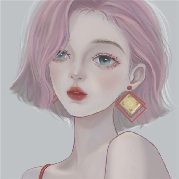 头像女2025年最火动漫手绘图片