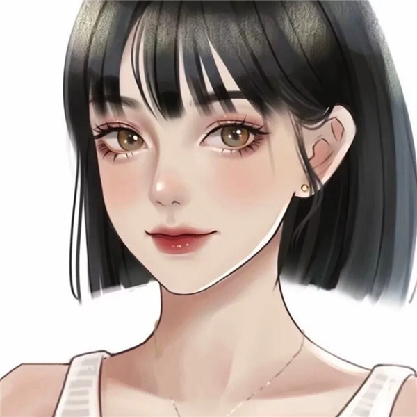 头像女2025年最火动漫手绘图片