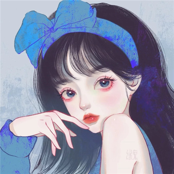 头像女2025年最火动漫手绘图片