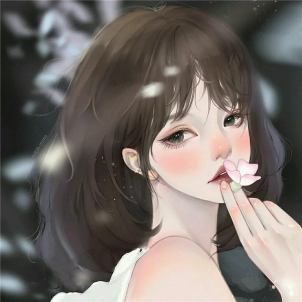 头像女2025年最火动漫手绘图片