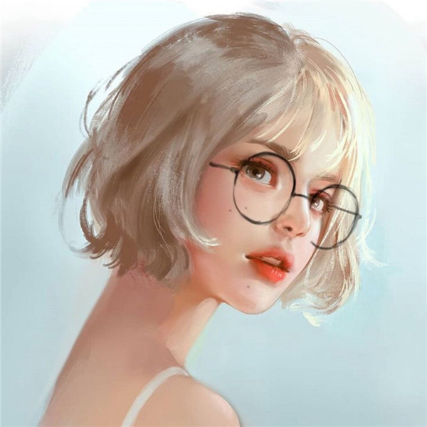 头像女2025年最火动漫手绘图片