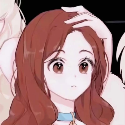 简单漂亮动漫少女心闺蜜头像