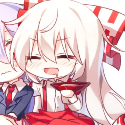简单漂亮动漫少女心闺蜜头像