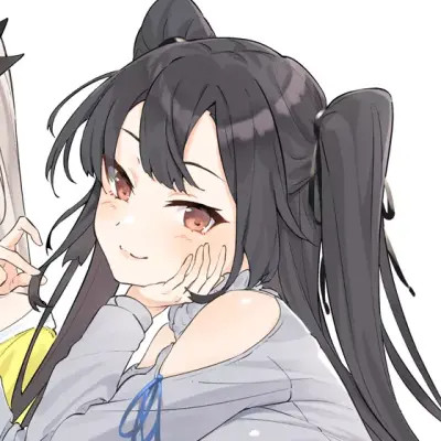 简单漂亮动漫少女心闺蜜头像