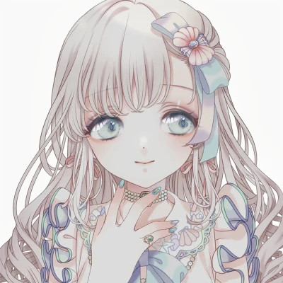 唯美动漫女生闺蜜头像
