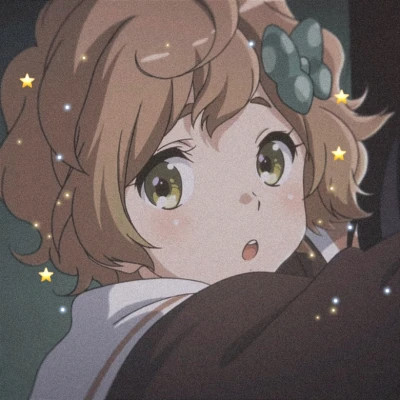唯美动漫女生闺蜜头像