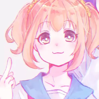 唯美动漫女生闺蜜头像