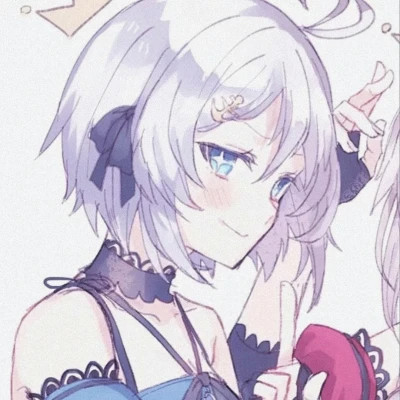 优质动漫女生闺蜜头像