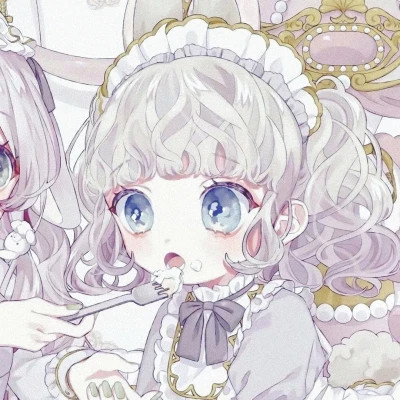 优质动漫女生闺蜜头像