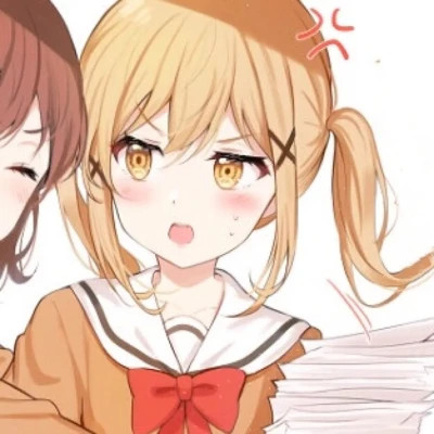 优质动漫女生闺蜜头像