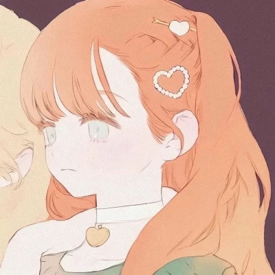 优质动漫女生闺蜜头像