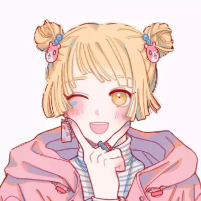 优质动漫女生闺蜜头像