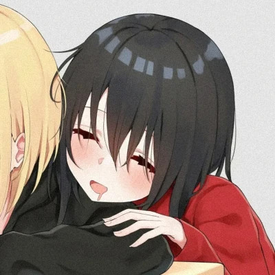 优质动漫女生闺蜜头像