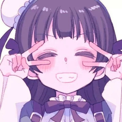 闺蜜头像动漫女孩