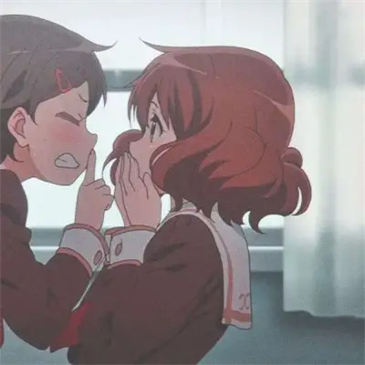 闺蜜头像动漫女孩