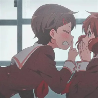 闺蜜头像动漫女孩