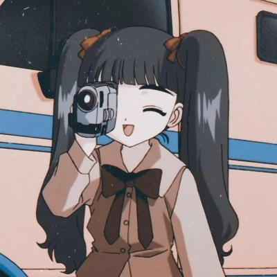 闺蜜头像动漫女孩