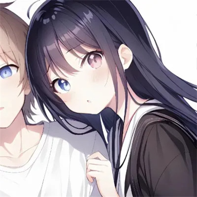 甜蜜二次元情侣头像