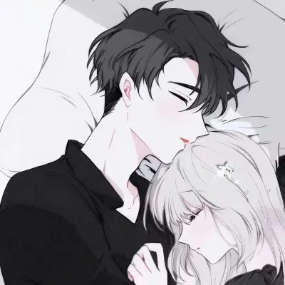 情头 情侣 双人动漫可爱