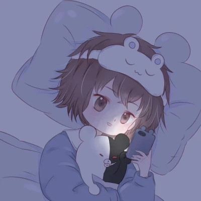 好看情头动漫一男一女