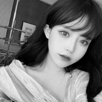 2025高清黑白美女头像