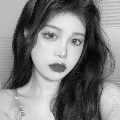 2025高清黑白美女头像