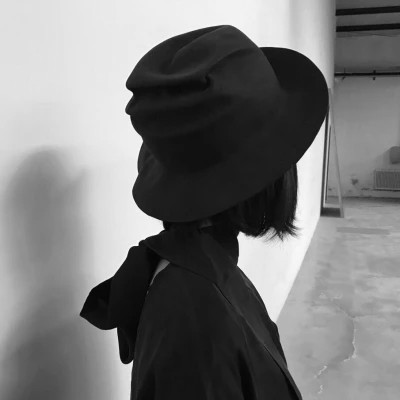 伤感黑白女头