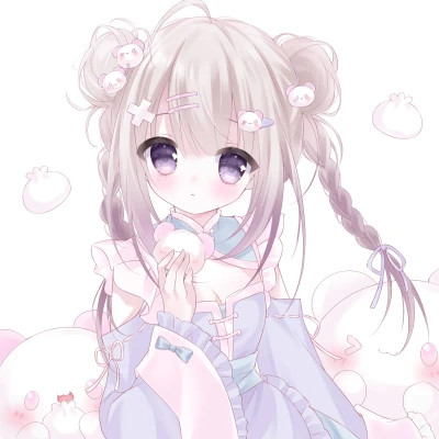 精美动漫闺蜜头像一人一张