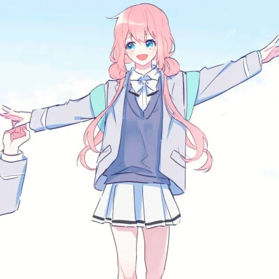 情侣头像两人动漫