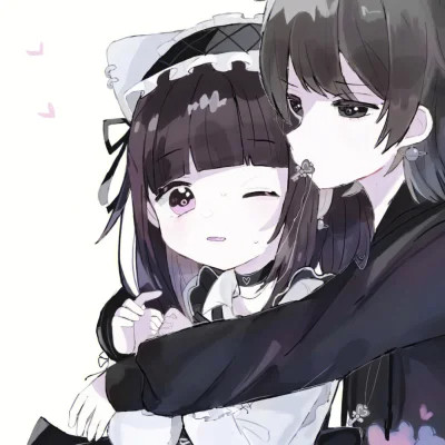 甜蜜漫画系情侣头像