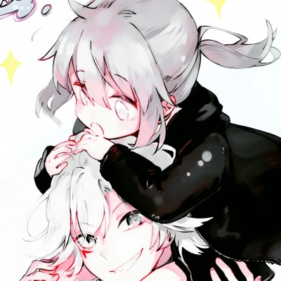 甜蜜漫画系情侣头像