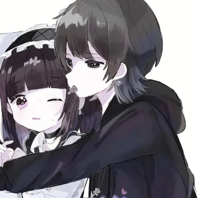 甜蜜漫画系情侣头像