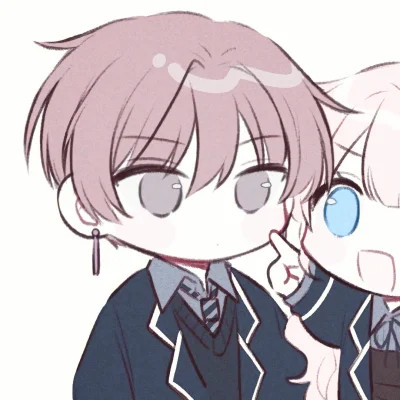 甜蜜漫画系情侣头像