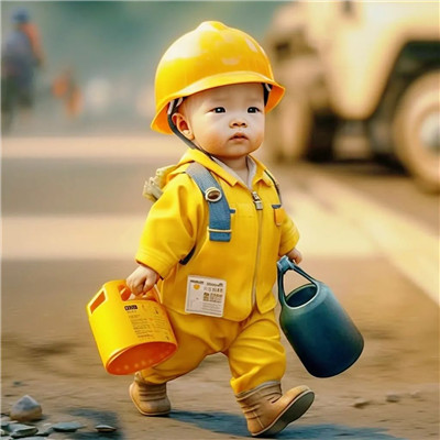 2025年可爱萌娃职业头像图片