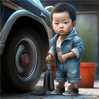 2025年可爱萌娃职业头像图片