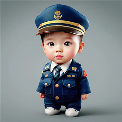 2025年可爱萌娃职业头像图片