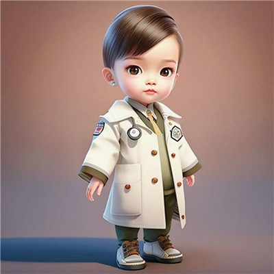 2025年可爱萌娃职业头像图片