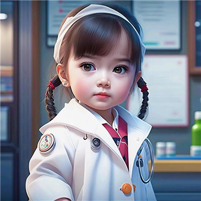 2025年可爱萌娃职业头像图片