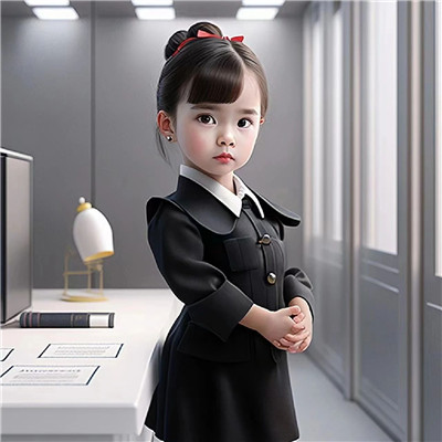 2025年可爱萌娃职业头像图片