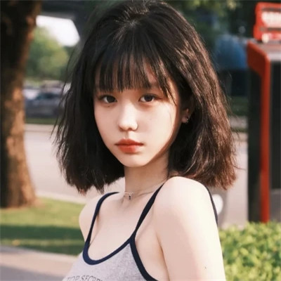 吸引人好美的气质女头