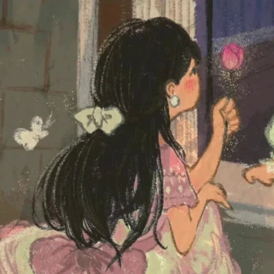 最难找的漂亮动漫闺蜜头像
