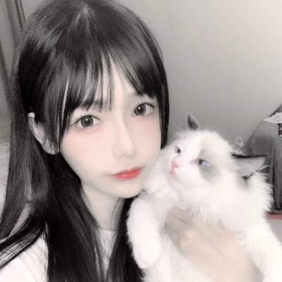 情侣头像宠物和主人