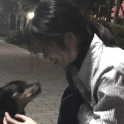 情侣头像宠物和主人