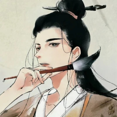 超好看的古风头像男生