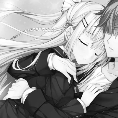 高质量黑白动漫情头